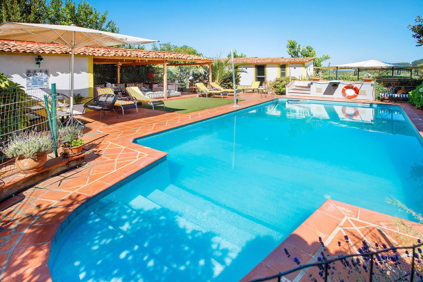 Ferienhaus "Casa Do Campo Dornes Dois" mit Gemeinschaftspool, Gemeinschaftsgarten und Wlan in Nossa Senhora do Pranto, Santarém Distrikt