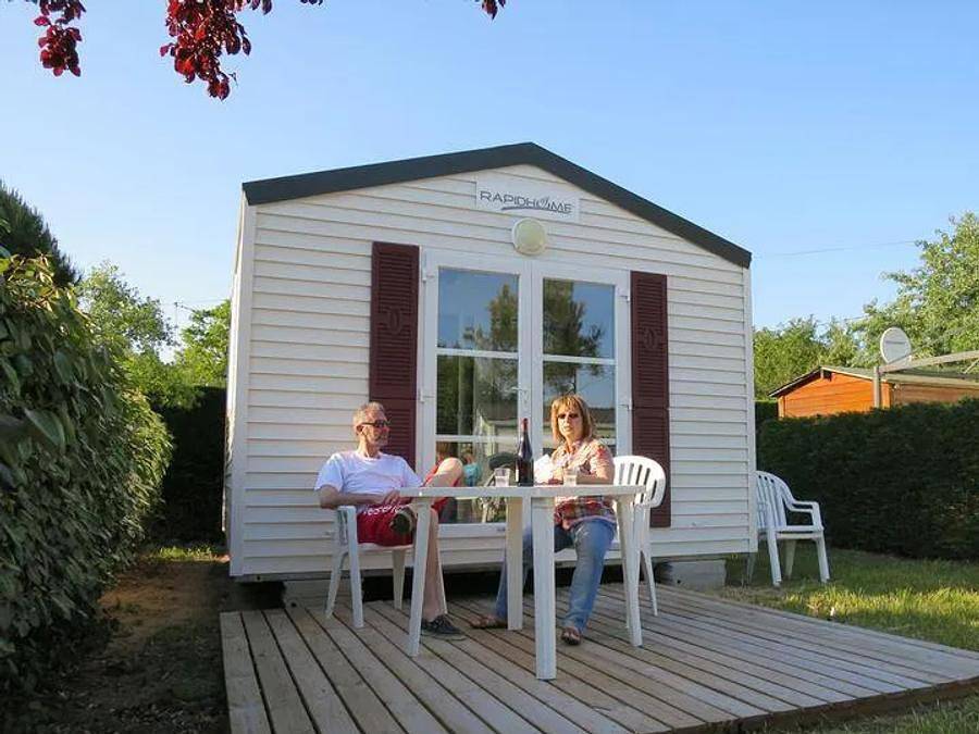 Camping Le Both d'Orouet - Mobilheim 2 personen - Le Cosy 1 Schlafz. 2 Pers. in Saint-Jean-de-Monts, Vendée