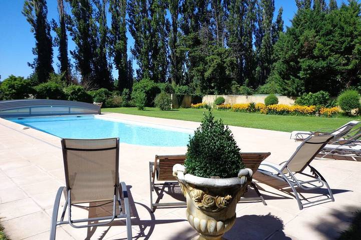Appartement de vacances pour 10 personnes, avec jardin à Cavaillon