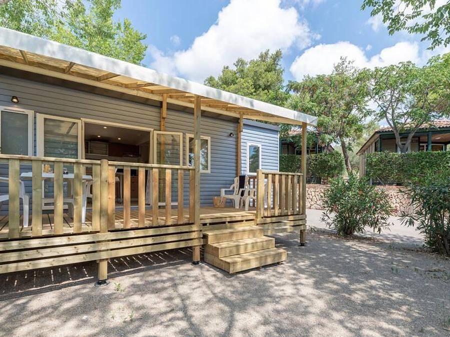 Camping Rcn Belledonne - Mobilhome 6 personas - Confort | 3 Dormitorios | 6 Pers | Terraza elevada | Aire acondicionado | Tv in Le Bourg-d'Oisans, Parque Nacional de los Ecrins