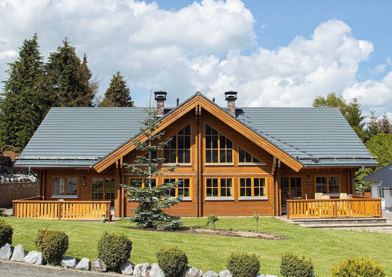 Luxus Blockhaus - Sonnenhang Lodge B in Willingen, die Mittelgebirge