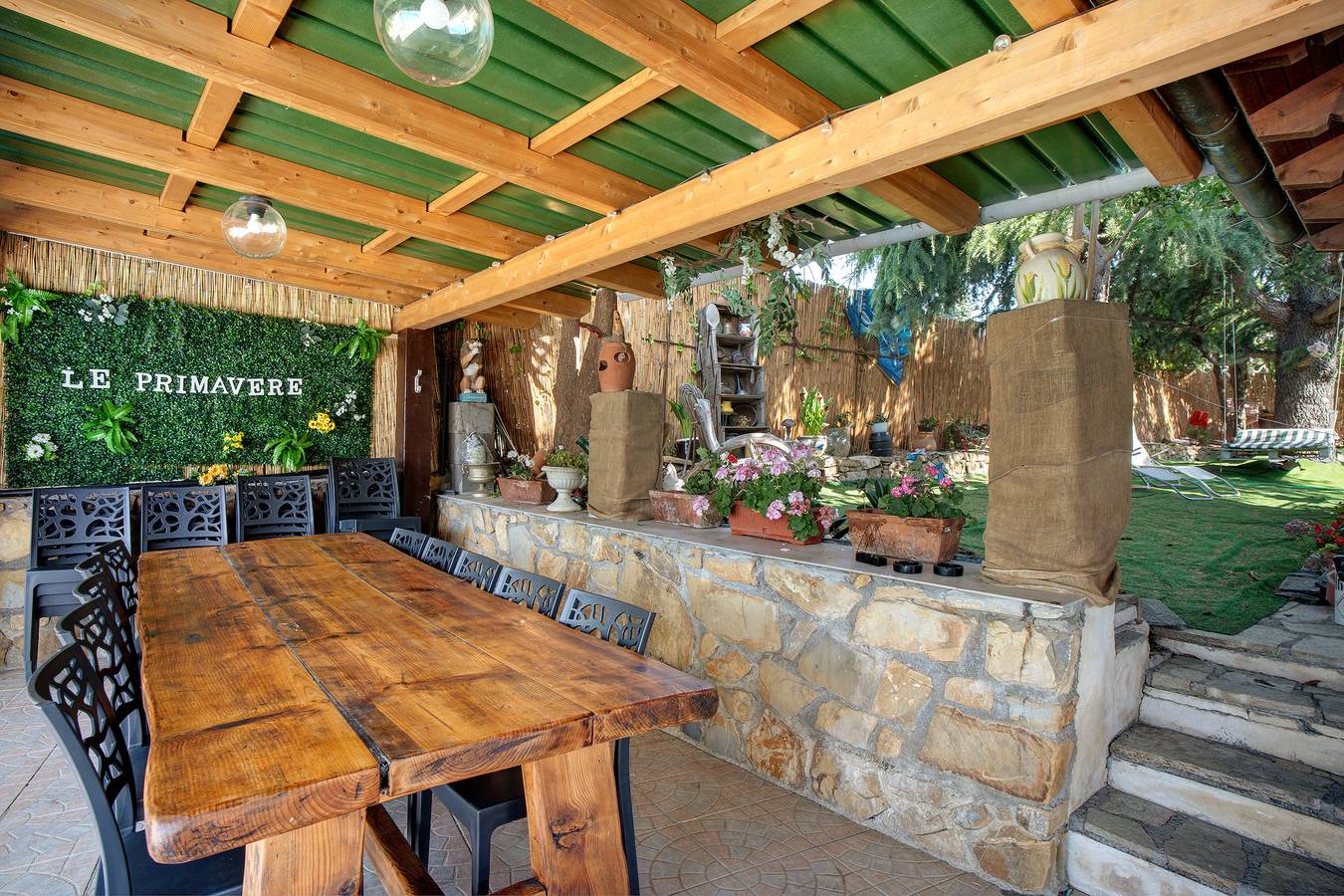 Vakantiehuis 'Casa Vacanza Le Primavere' met Uitzicht op Zee, Wi-Fi en Airconditioning in Sasso di Bordighera, Bordighera