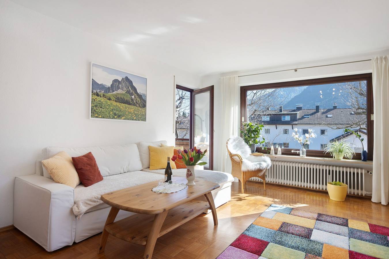 Ganze Wohnung, Apartment 'Haus Bergliebe – Breitenbergblick' mit Bergblick, Balkon und Wlan in Pfronten, Bayerisch Schwaben