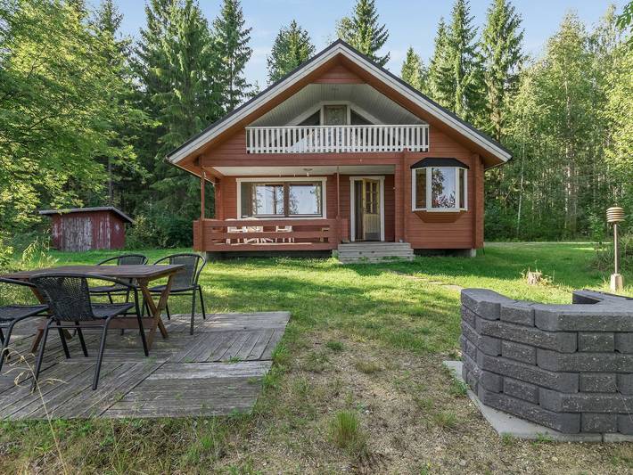 Ferienhaus für 6 Personen, mit Balkon und Terrasse sowie Sauna in Finnland