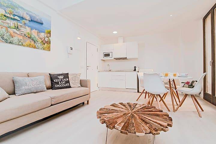Apartment for 2 people, with Balcony/Terrace and Pool in Palma