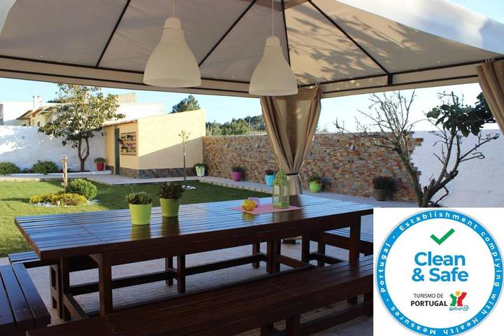 Casa de férias para 12 pessoas, com Varanda e Terraço e ainda Jardim and Vista em Magoito