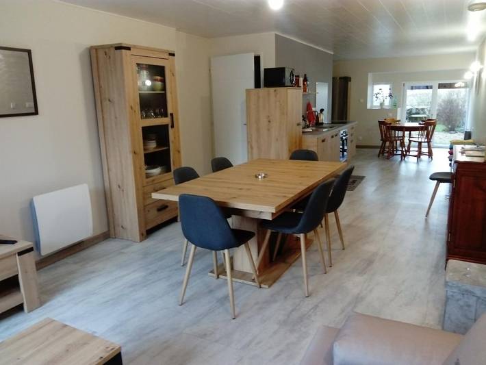 Gîte pour 6 personnes, avec Terrasse ainsi que Jardin et Vue dans Blye