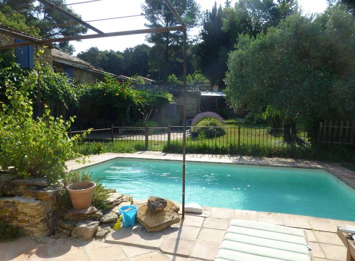 Location de vacances pour 14 personnes, avec jardin ainsi que piscine et terrasse dans le Vaucluse - 3