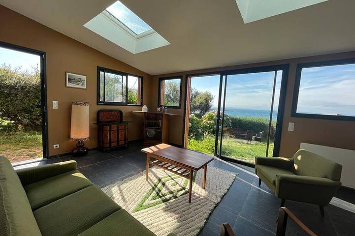 Gîte pour 3 personnes, avec Jardin à Fermanville