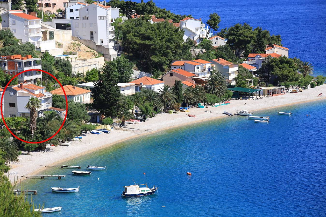 Entire apartment, One bedroom apartment near beach Stanići (Omiš) A-19728-a in Stanici, Omiš-Riviera