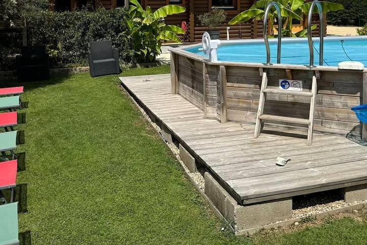 Gîte pour 12 personnes, avec piscine et jardin dans Terranjou - 4