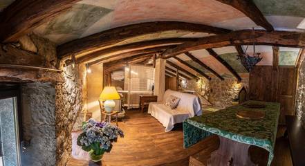 Gîte pour 5 personnes, avec vue et jardin à Faedis