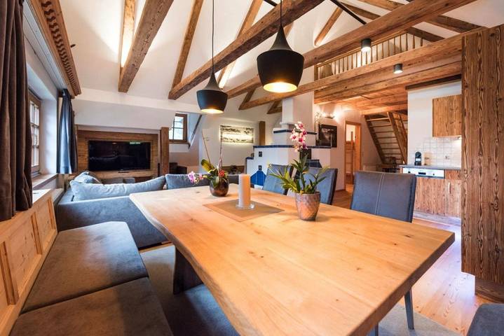 Ferienwohnung für 11 Personen, mit Garten und Ausblick in Schattwald - 3