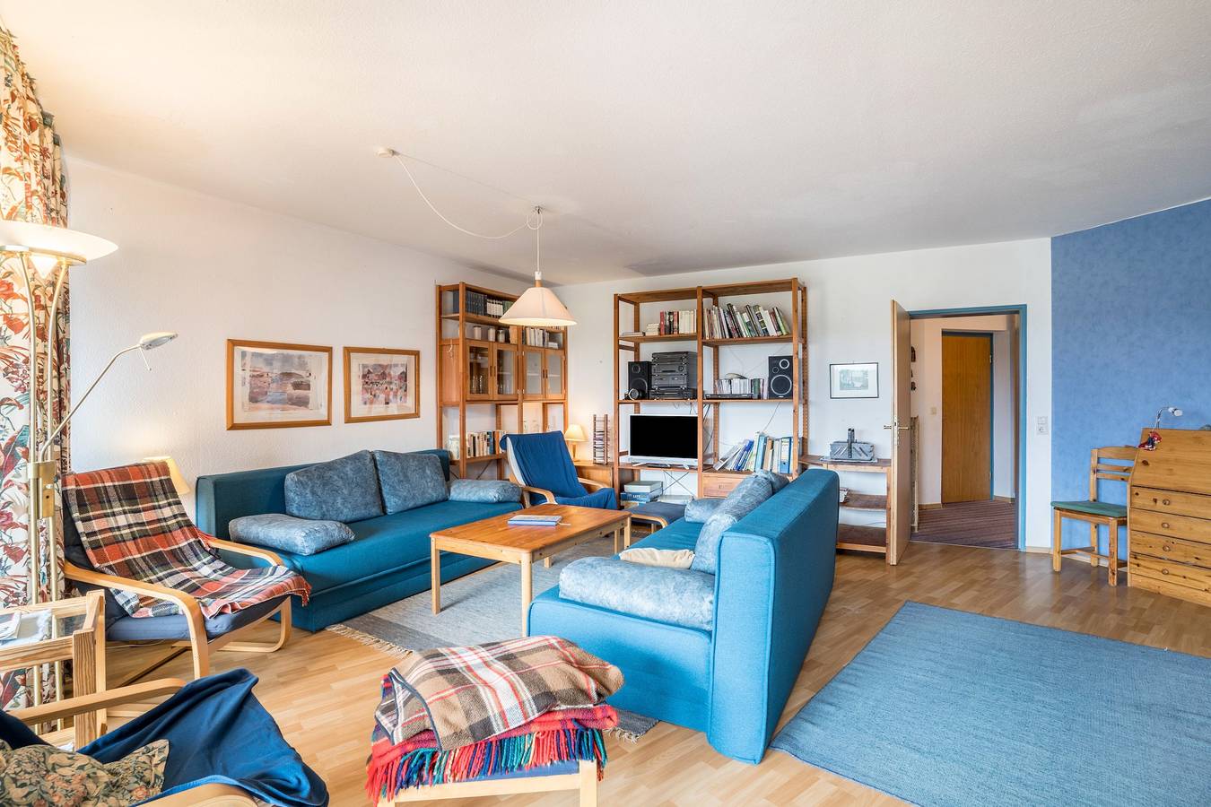 Ganze Wohnung, Ferienwohnung 'Terrassenpark 160' mit Bergblick, Balkon und Wi-Fi in Schonach, Südschwarzwald