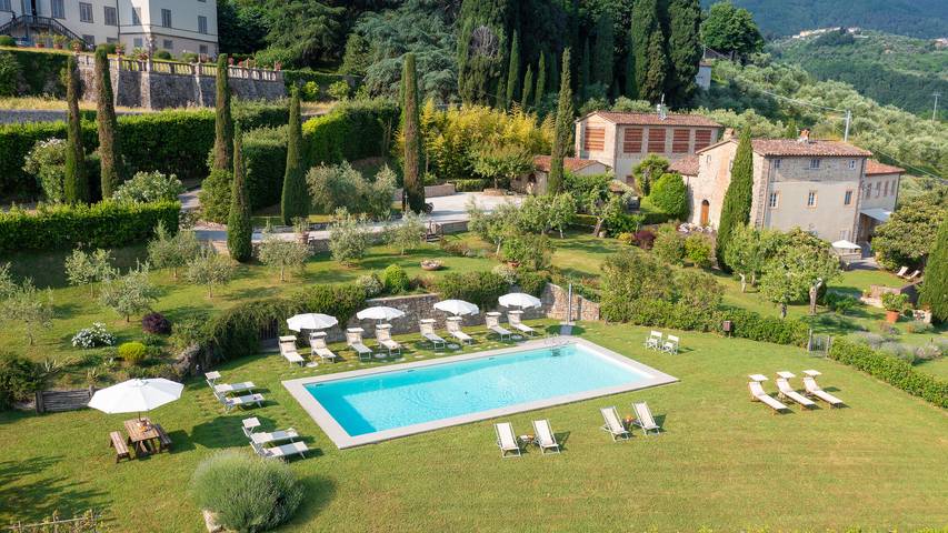 Ferienhaus für 22 Personen, mit Garten