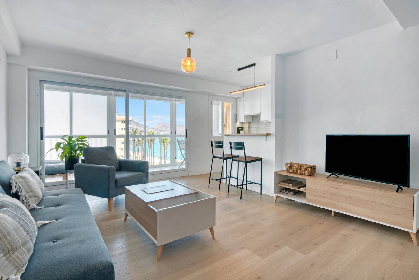 Hel lejlighed, Ferielejlighed for 4 personer med balkon in Cap Negret, Altea