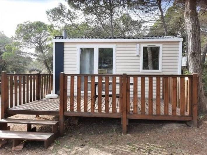 Mobil home pour 4 personnes, avec bassin pour enfant à Fabrezan - 3