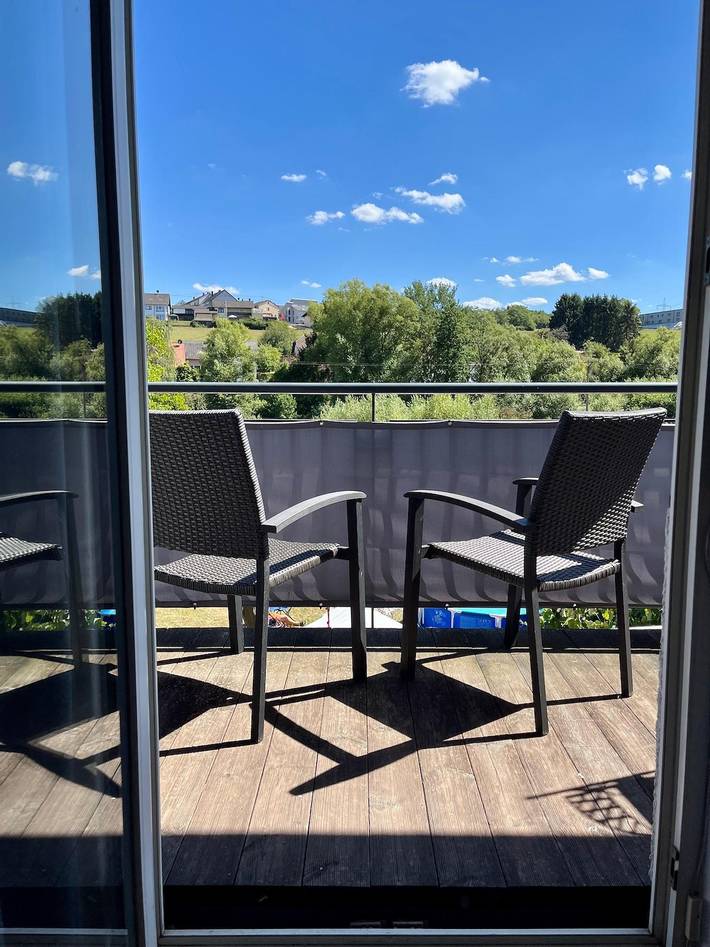 Ferienwohnung für 4 Personen, mit Balkon und Ausblick im Saarland - 4