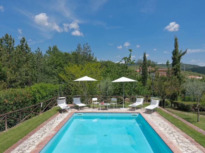 Location de vacances pour 8 personnes, avec vue et jardin à Radda in Chianti - 3