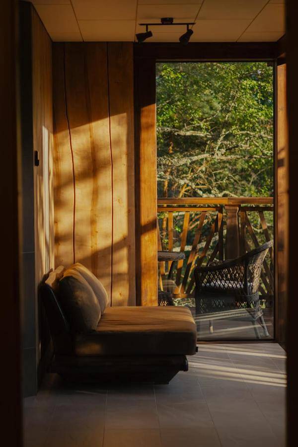 Lodge for 2 people, with Balcony and Terrace as well as Sauna and View in Estonia