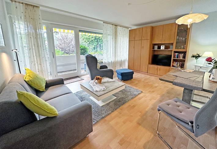 Ferienwohnung für 3 Personen, mit Balkon in Bad Krozingen