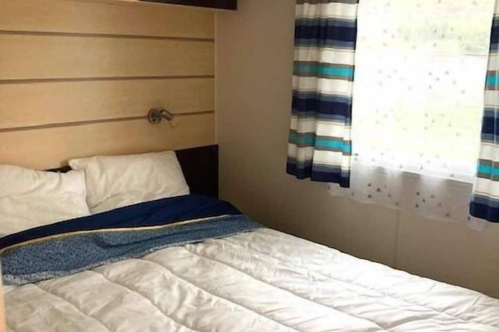 37 Mobile-home 3 bedrooms/6 beds quiet nature air-conditioned in Bédarieux, Béziers und Umgebung