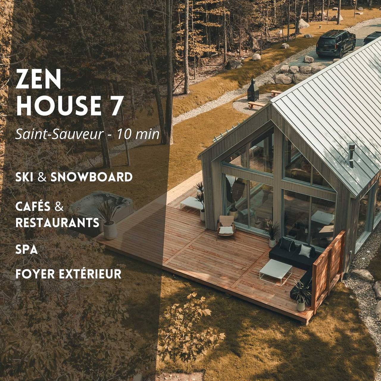 Villa for 10 Guests in Morin Heights, Quebec