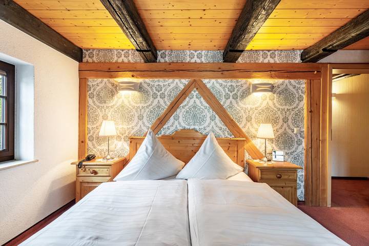 Chambre 'Im Weinrestaurant 2' avec jardin partagé et Wi-Fi in Coswig, Meissen Region