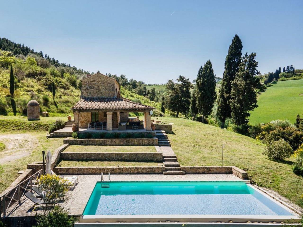 Villa Cantuccio in Volterra Stadt, Volterra