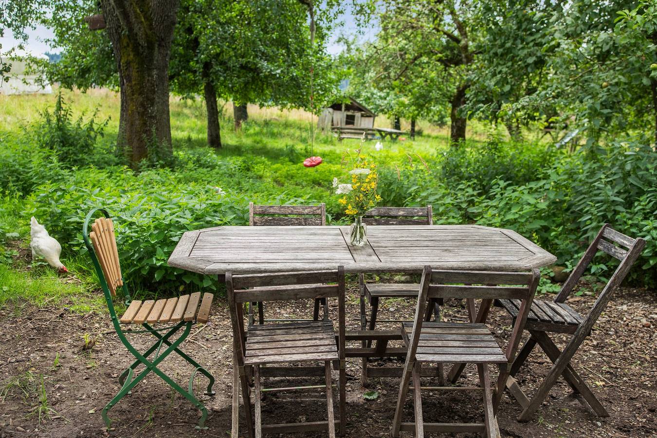 Ganze Wohnung, 'Die Mittlere Ferienwohnung, 45qm' mit großem Südbalkon in Deggenhausertal, Region Bodensee-Oberschwaben