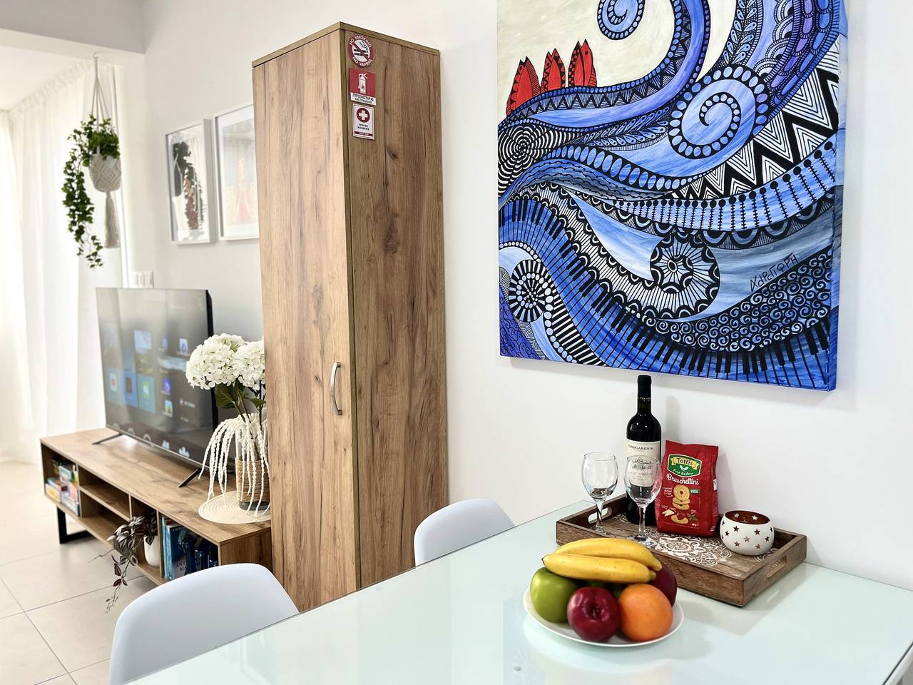 Apartamento entero, 143 Lca - Stay Blue House in Lárnaca, Distrito de Larnaca