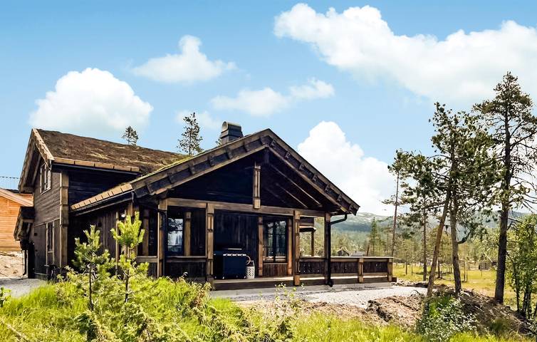 Ferienhaus für 10 Personen mit Terrasse in Flå