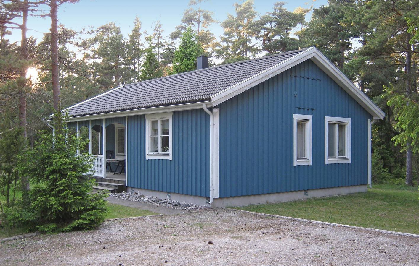 Feriehus for 6 personer med terrasse in Gotland