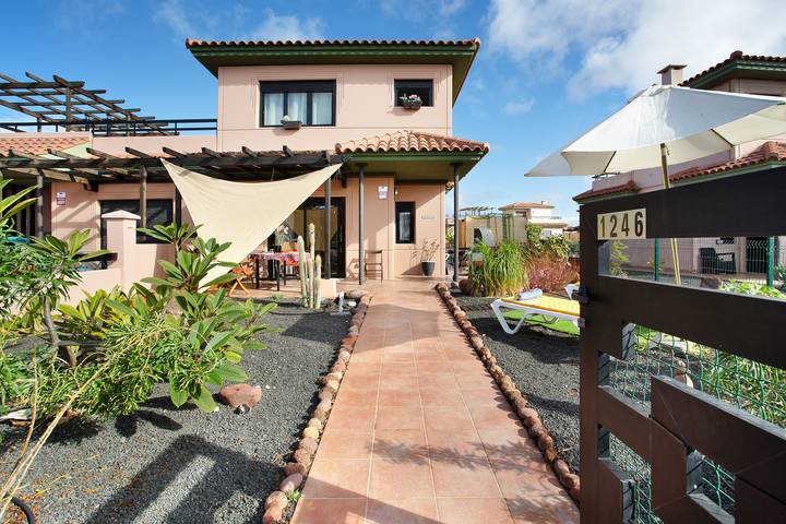 Ferienhaus für 4 Personen, mit Kinderpool und Garten auf Fuerteventura