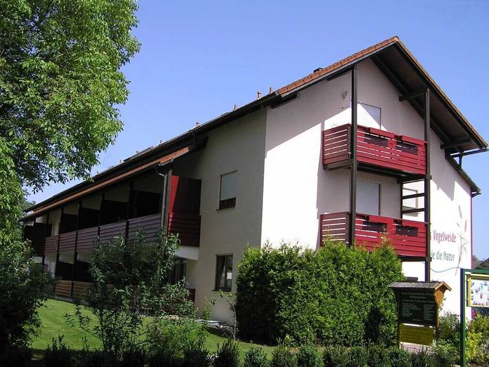 Ferienhaus für 2 Personen, mit Balkon und Garten