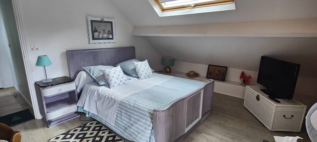 Chambre d’hôte pour 5 personnes, avec jardin, animaux acceptés