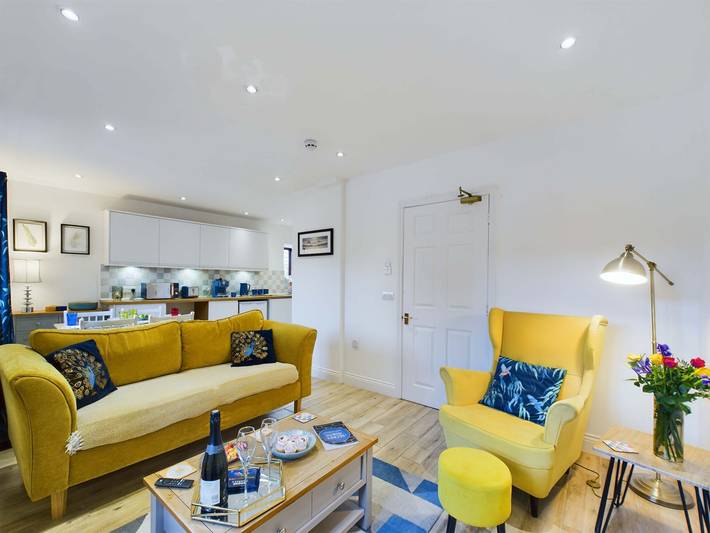 Log cabin for 3 people, with garden in Penrith