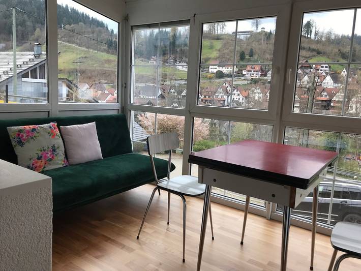 Ferienwohnung für 2 Personen, mit Balkon in Schiltach