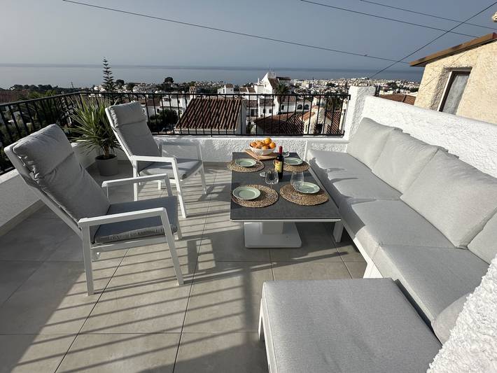 Vakantieappartement voor 5 personen, met terras in Nerja