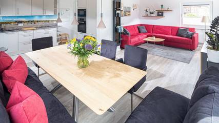 Ferienhaus für 7 Personen, mit Garten und Ausblick sowie Sauna auf Juist