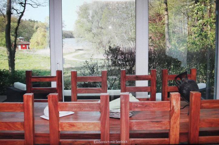 Ferienhaus für 8 Personen, mit Garten und Sauna sowie Ausblick und Seeblick in Zislow - 4