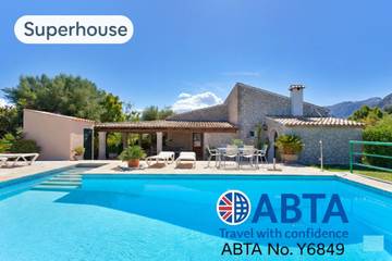 Villa in Pollença, Serra de Tramuntana für 8 
