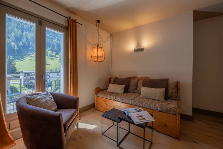 Ganze Wohnung, V Buet 41: Beside Ski Lift; Pool, Sauna & Gym in Vallorcine, Region Bonneville