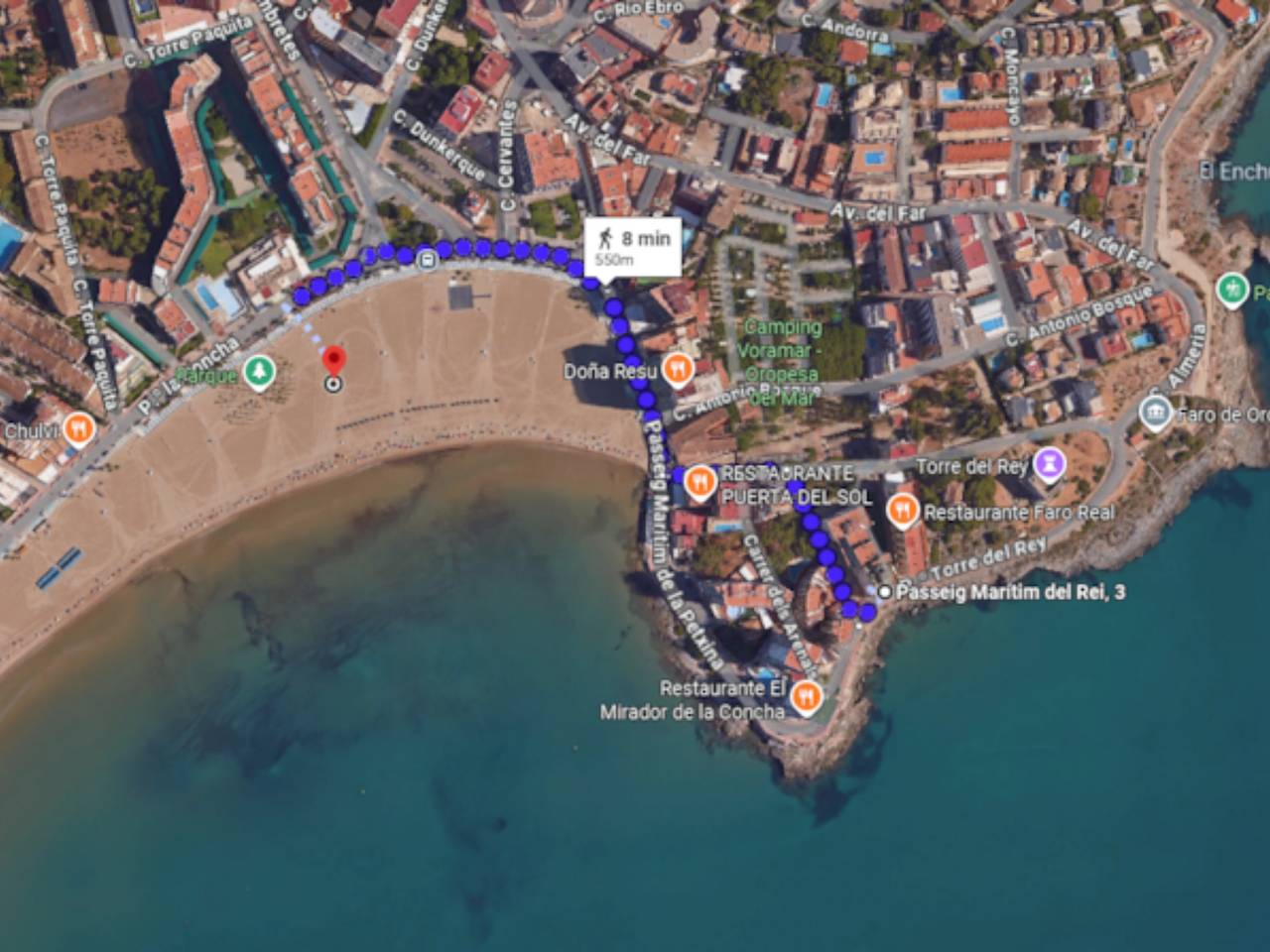 Apartamento entero, Amplio apartamento con vista al mar en Orpesa, España in Playa Morro de Gos, Oropesa del Mar
