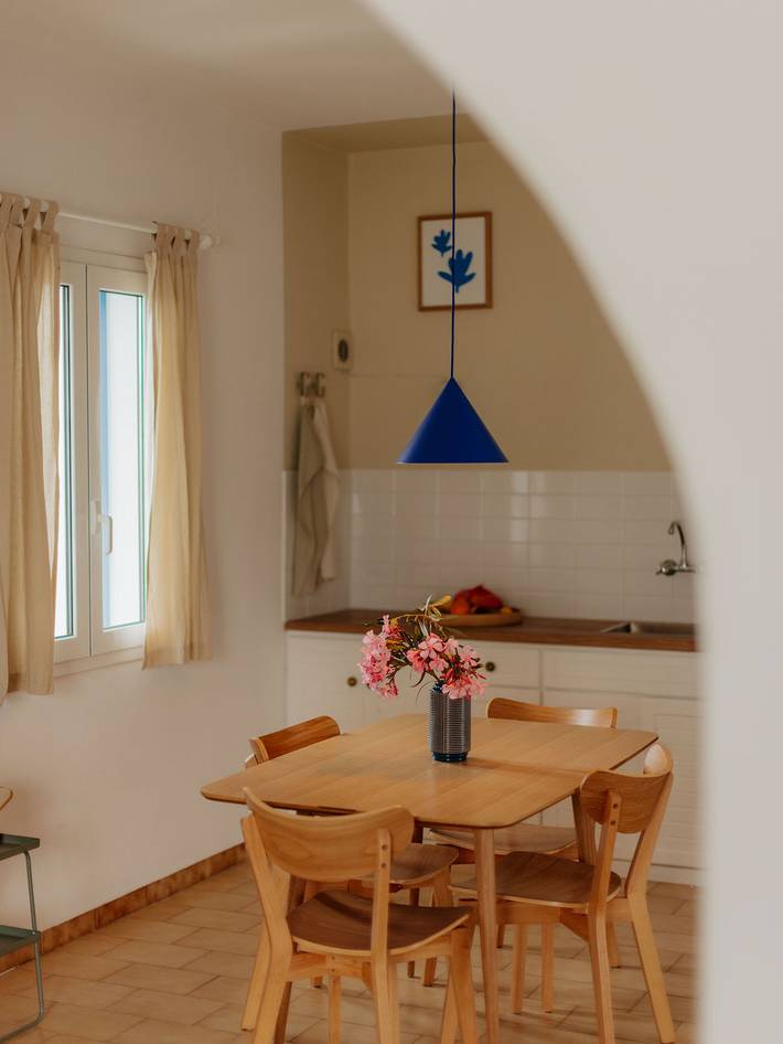 Vakantiewoning voor 5 personen, met balkon en tuin op Paros