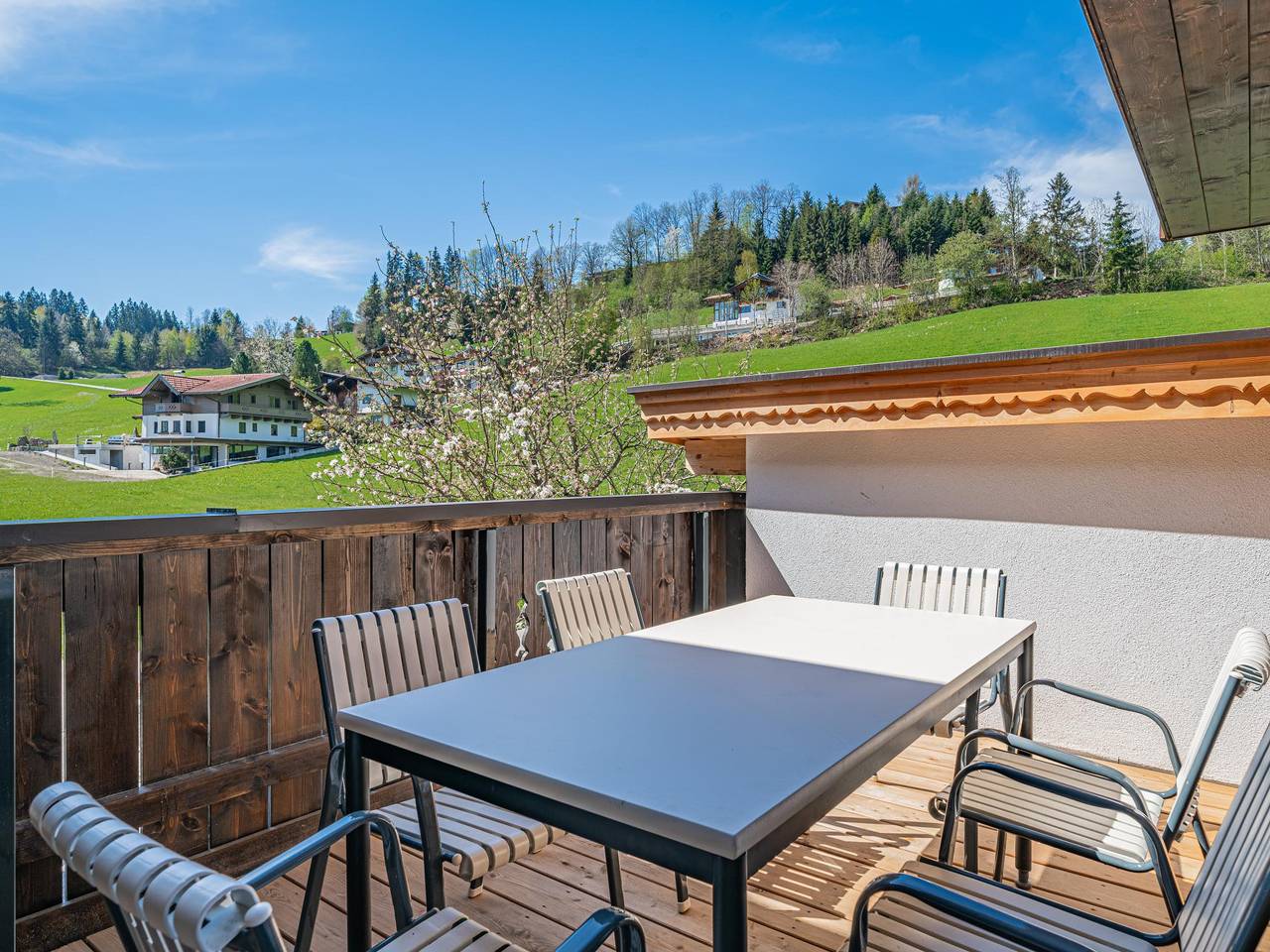 Ganze Wohnung, Wohnung auf einem Bauernhof mit Bergblick in Hopfgarten im Brixental, Kaisergebirge