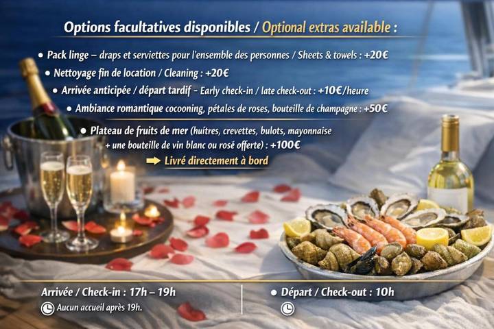 Bateau pour 4 personnes, avec vue en Nouvelle-Aquitaine - 2