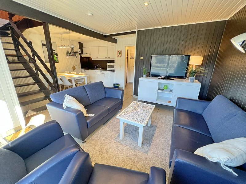 Bungalow for 6 people with a terrace and storage room in Vielsalm in Vielsalm, Région de Bastogne