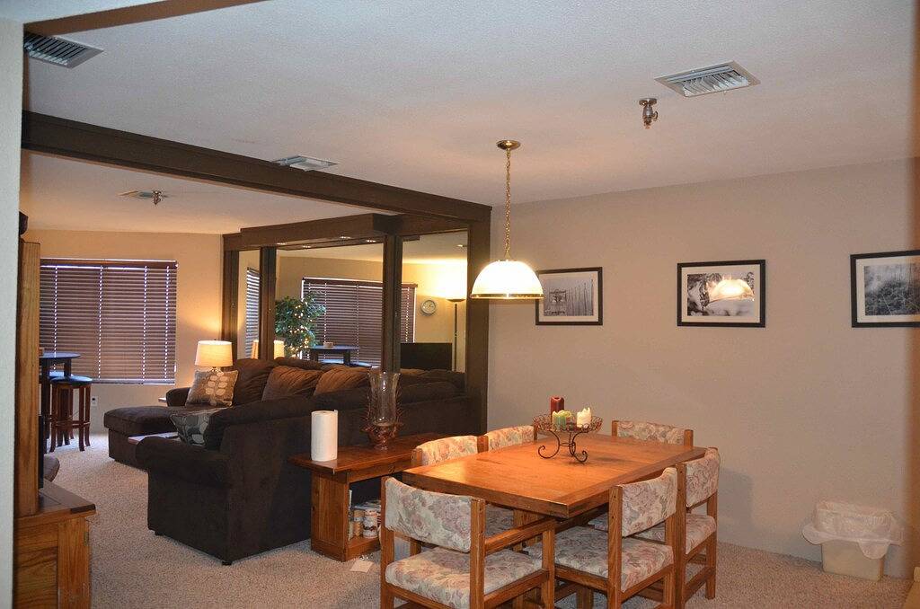 Ganze Wohnung, Ski in Ski Out, Seven Springs, 1 Zi, 1 Bad, Balkon, auf Pisten, sauber. in Seven Springs, Pennsylvania