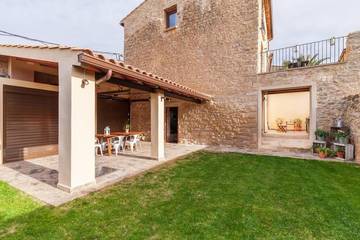Casa rural para 10 personas, con vistas y jardín en Conca de Barberà
